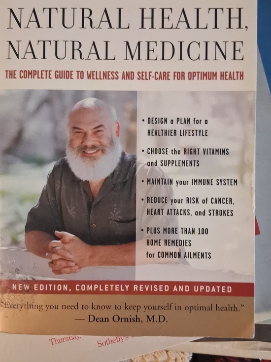 Other - Natural Health, Natural Medicine by Andrew Weil, M.D. - White & Red Cover